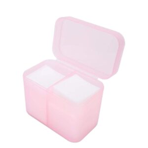 Caja Organizadora De Algodon Sin Pelusa Doble Para Manicure