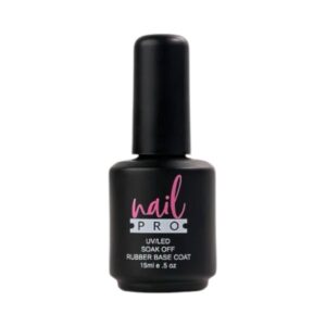 Base Rubber Coat Nail Pro 15ml Uñas Gel Uv Led Profesional Manicure