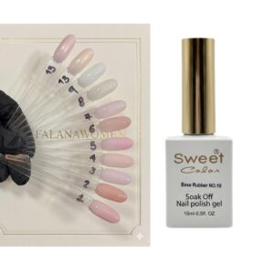 Base Rubber Para Manicure Sweet Color Profesional 15ml