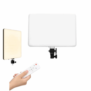 Panel De Luz De Relleno Para Estudio Video O Fotografia Pl-36 50w con 3 Luces Regulable