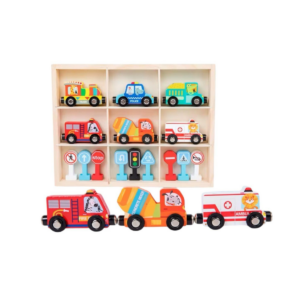 Tren Magnetico Y Señales De Transito Montessori