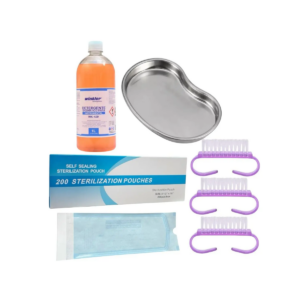 Kit Bandeja De Limpieza + Detergente Enzimatico 1l+ 200 Bolsas