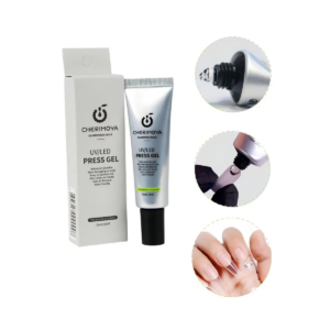 Press Gel Para Uñas Postizas Soft Gel Adhesivo De Presion Color Transparente
