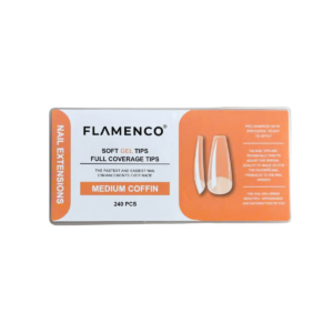 Tips Soft Gel Flamenco 240 Pcs