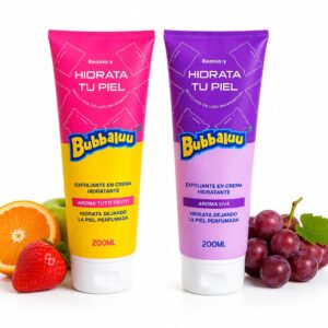 Exfoliante En Crema Hidratante Facial Y Corporal Bubbaluu