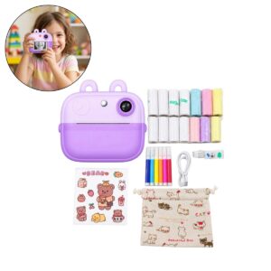 Camara Instantanea Para Niños Con Impresora Rollos Y Marcado