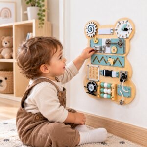 Tablero Sensorial Para Niños Montessori Juego Educativo